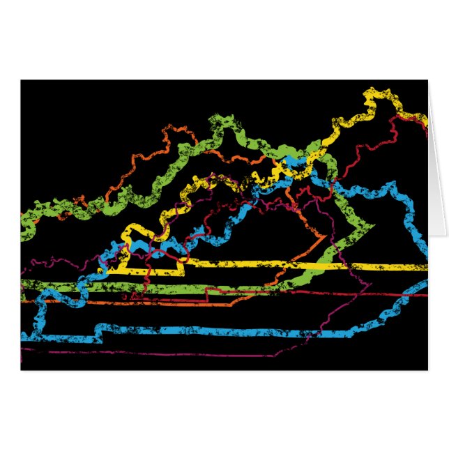 Cartão desfoque do orgulho (Frente Horizontal)