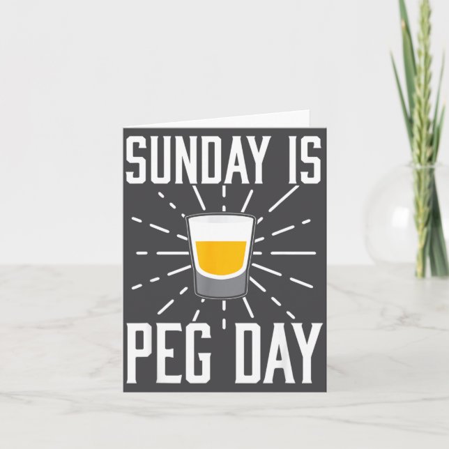 Cartão Desi Punjabi Funny Peg Day Sikh Quote Gift  (Frente)