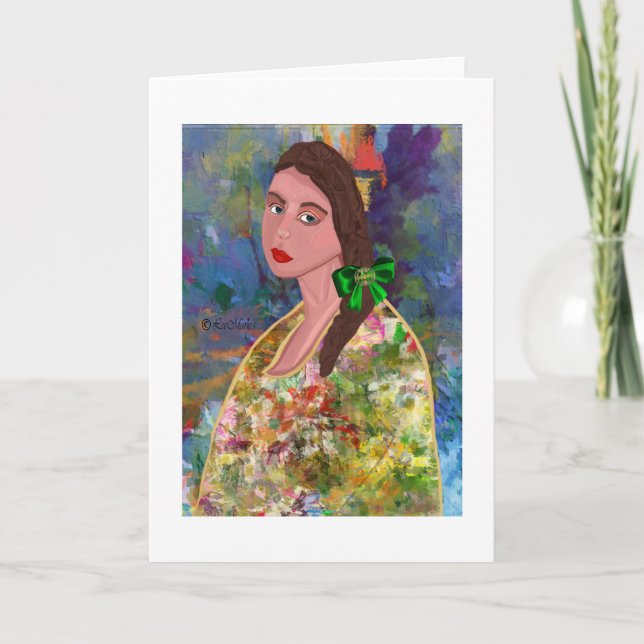 Cartão Design criativa de Serina LeeMarie (Frente)