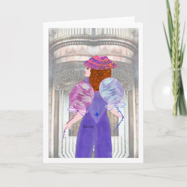 Cartão Design criativa de Time LeeMarie (Frente)