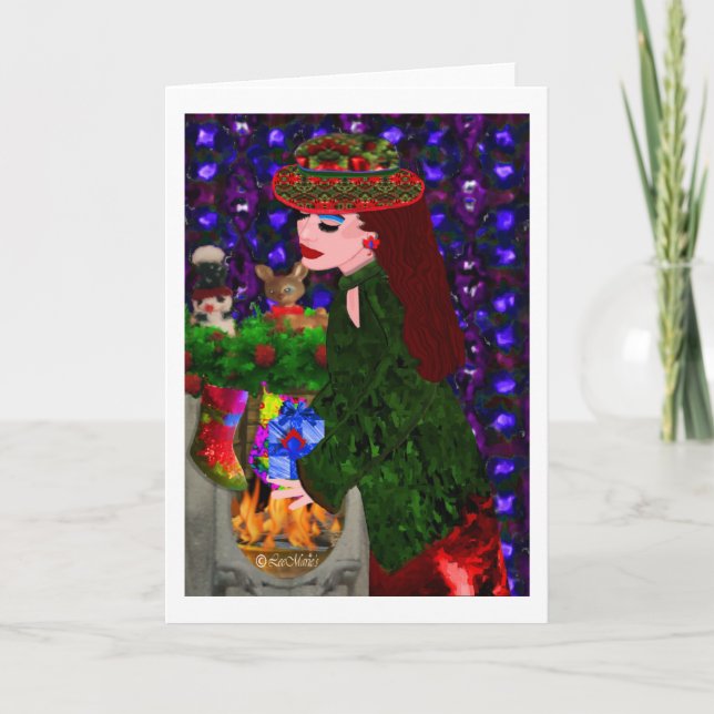 Cartão Design criativa de Tradição LeeMarie (Frente)