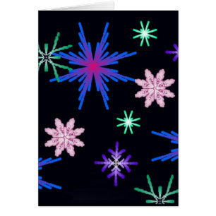 Cartão Design da estrela