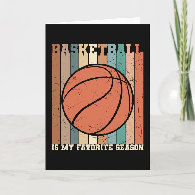 Cartão Design de basquetebol (Frente)