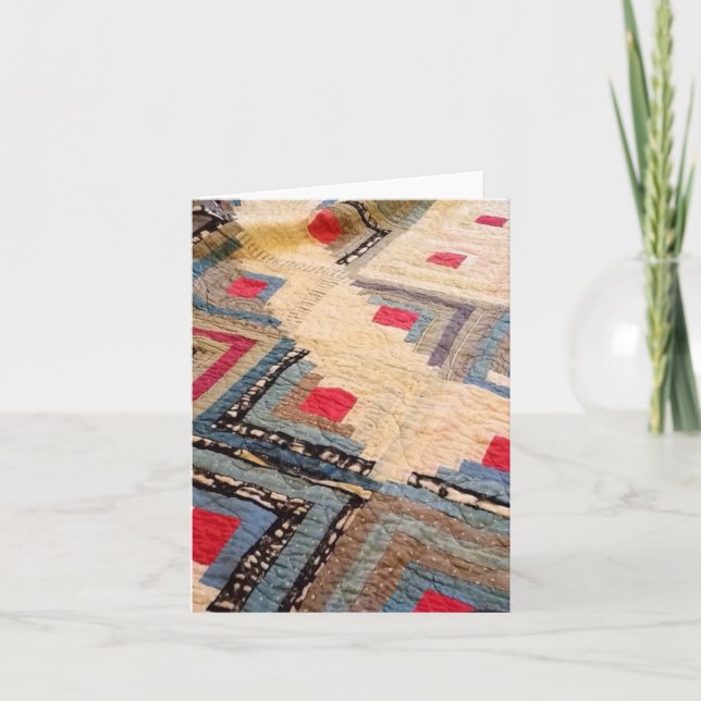 Cartão Design de camarote antiquado (Frente)