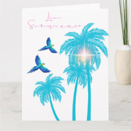 Cartão Design de Carta de Amor - Amor, Verão xxoo