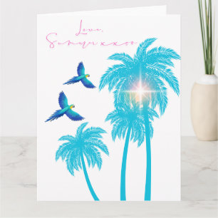 Cartão Design de Carta de Amor - Amor, Verão xxoo