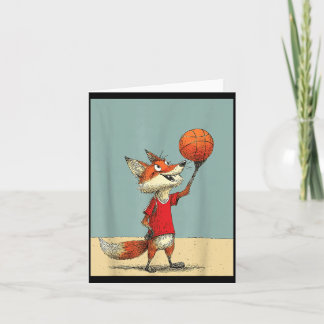 Cartão Design de desenho animado engraçado de esportes de