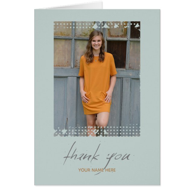 Cartão Design De Graduação Simples E Moderno (Frente)