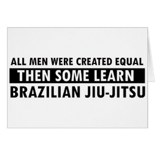Cartão Design de Jiu-Jitsu do brasileiro