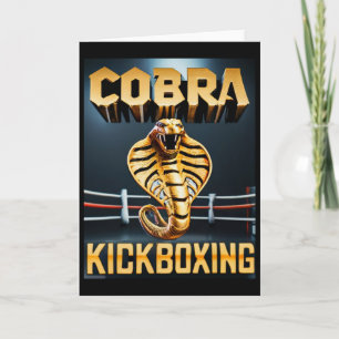 Cartão Design de Kickboxing Cobra Por Don Castillo