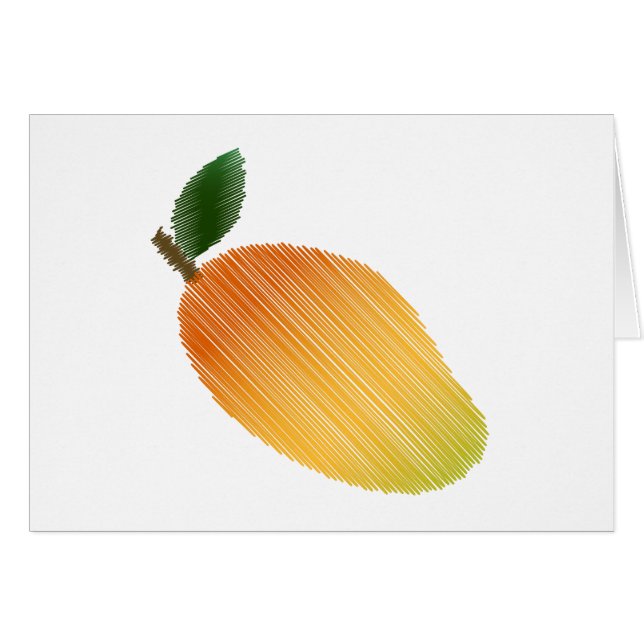 Cartão Design de manga em forma de títulos (Frente horizontal)