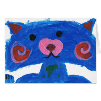 Cartão Design do gatinho