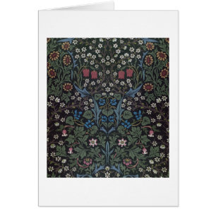 Cartão Design do papel de parede da "ameixoeira-brava",