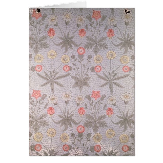 Cartão Design do papel de parede de Daisy (Frente)