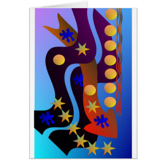 Cartão design do skate