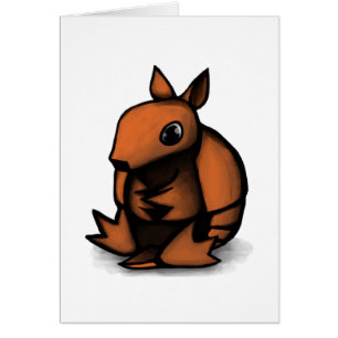 Cartão Design do tatu