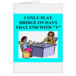 Cartão design duplicado do jogador de ponte