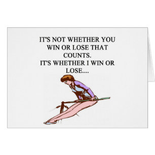 Cartão design engraçado do gymastics do amor de i para