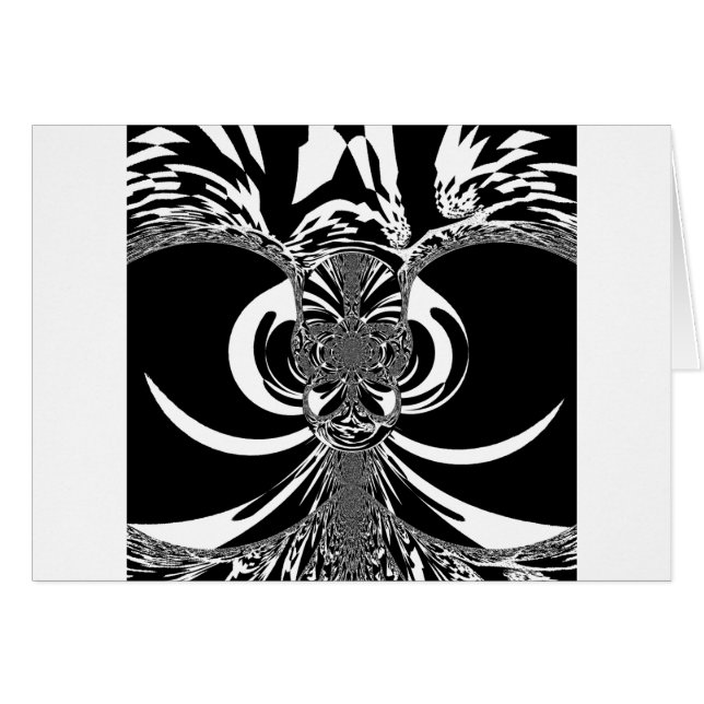 Cartão Design étnica (Frente Horizontal)