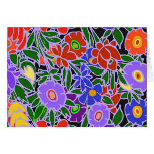 Cartão Design floral nº 5