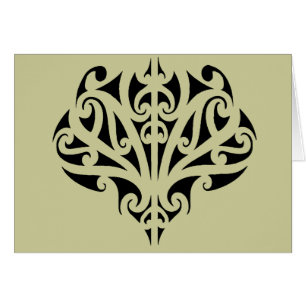 Cartão Design maori