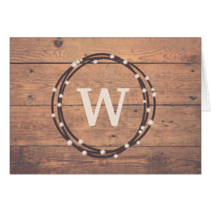 Cartão Design Monograma