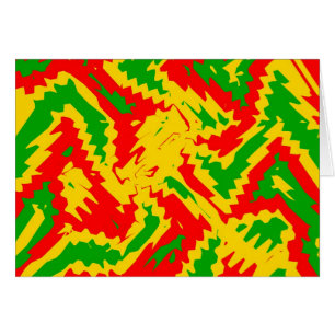 Cartão Design novo de Rasta