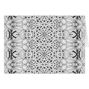 Cartão Design tribal