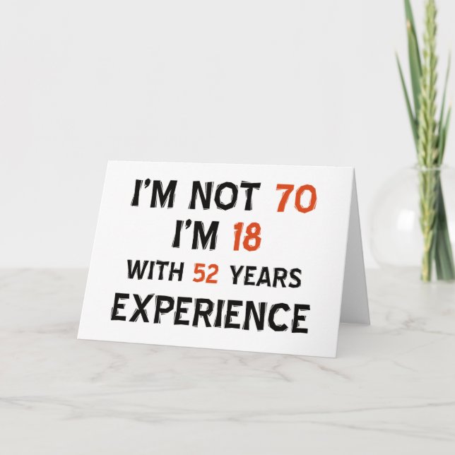 Cartão designs de 70 (Frente)