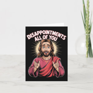 Cartão Desilusões Todas As Vossas Religião Cristã F