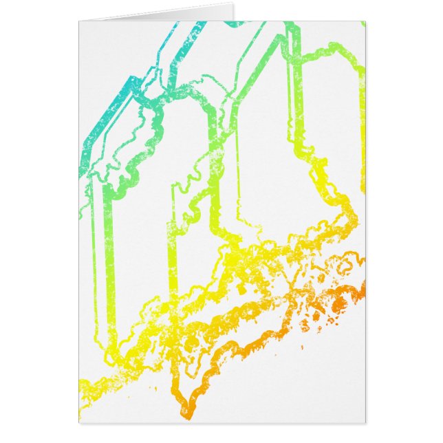 Cartão desmoronamento do motor (Frente)