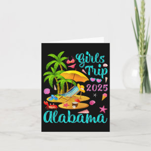 Cartão Despedida de Verão de Alabama, Trip. 2025