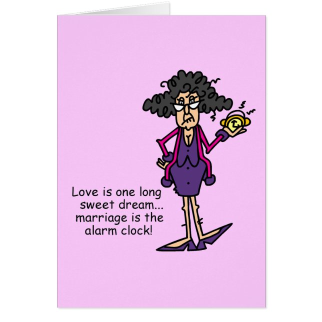 Cartão Despertar Rude casamento (Frente)