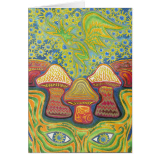 Cartão Desperte aos reinos do país das fadas