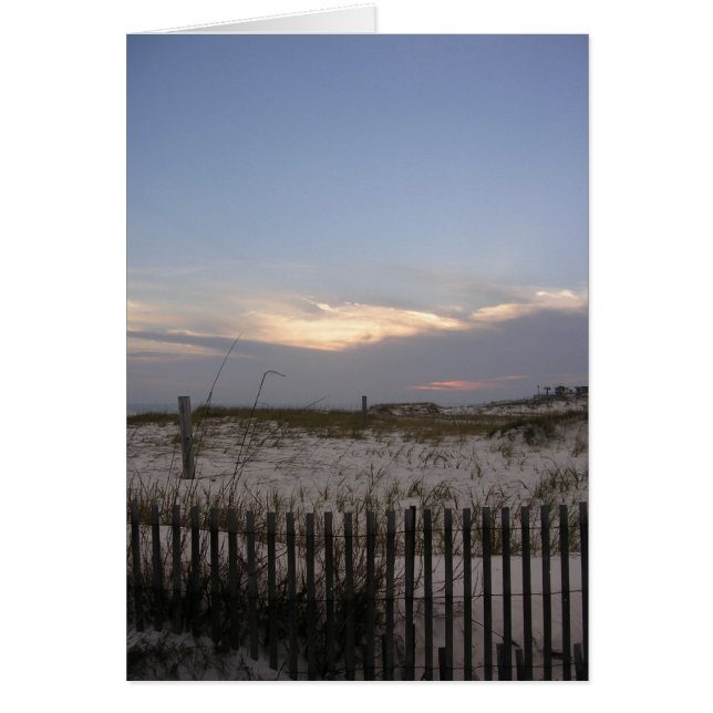 Cartão Destin Sunset (Frente)