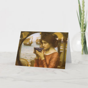 Cartão Destino por John William Waterhouse