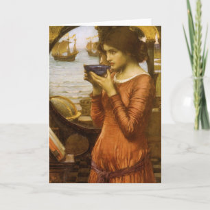 Cartão Destino por John William Waterhouse