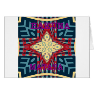 Cartão Desvio Hakuna Matata Hope