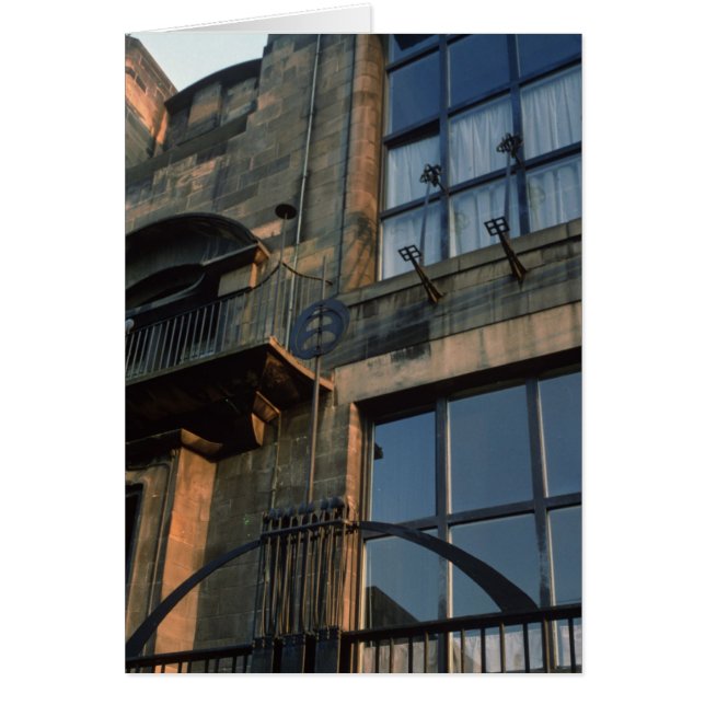 Cartão Detalhe da ironização do � do Fa do Norte (Frente)