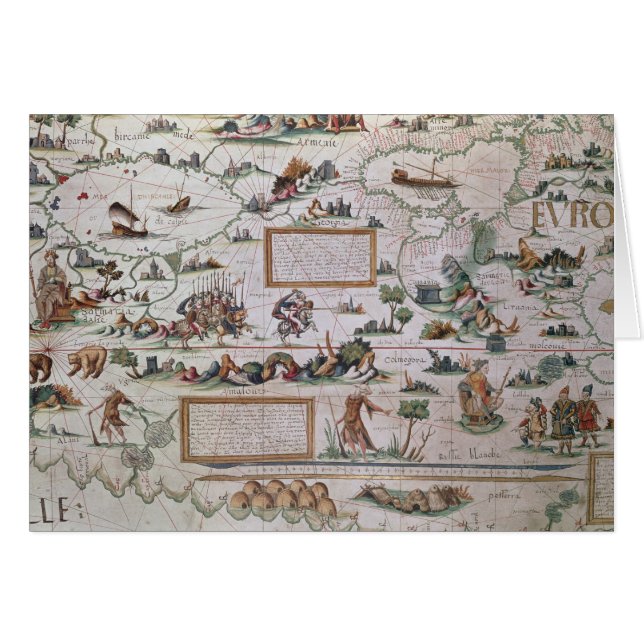 Cartão Detalhe de Sibéria (Frente Horizontal)