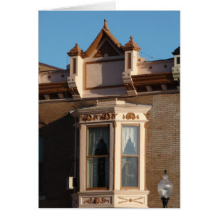 Cartão Detalhes bonito do edifício