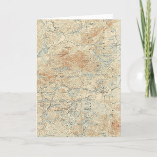 Cartão Detalhes da área de canoa do santo Regis nos Adiro