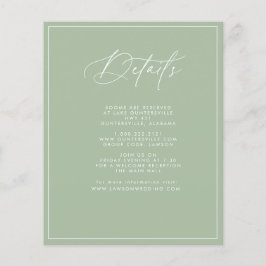 Cartão Detalhes da Sage