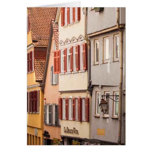 Cartão Detalhes do edifício Cidade Antigo (Frente)