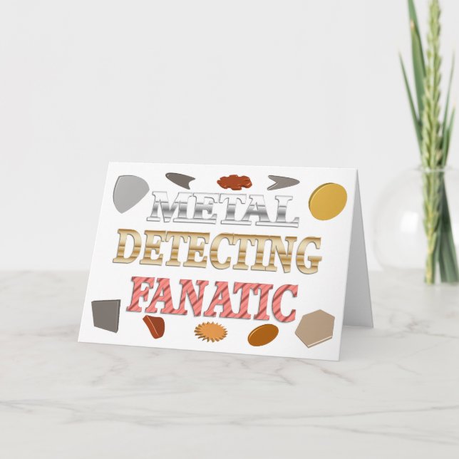 Cartão Detecção de metal fanático (Frente)