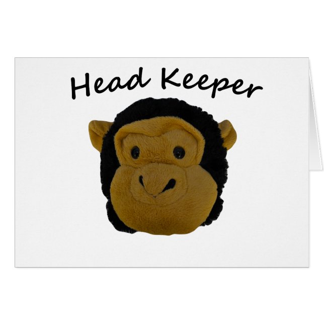 Cartão Detentor de Cabeças (Frente Horizontal)