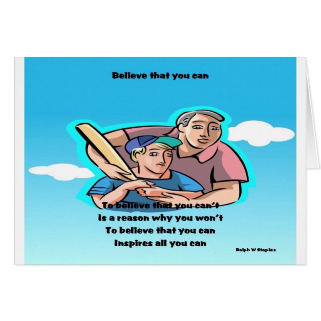 Cartão Determinação (Frente Horizontal)