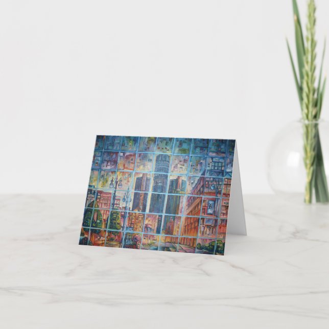 Cartão Detroit on My Mind I - Greeting Card (Frente)