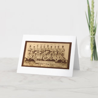 Cartão Detroit Tigers Baseball 1913