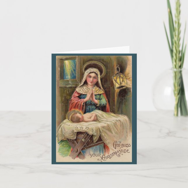 Cartão Deus Abençoe o Seu Natal (Frente)